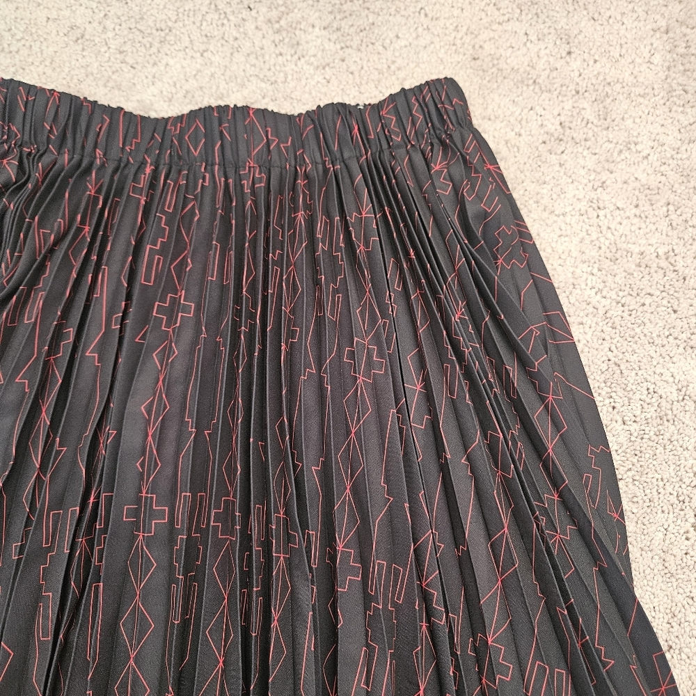 Sky Eagle Collection Native American Long Midi Pleated Skirt New Native L